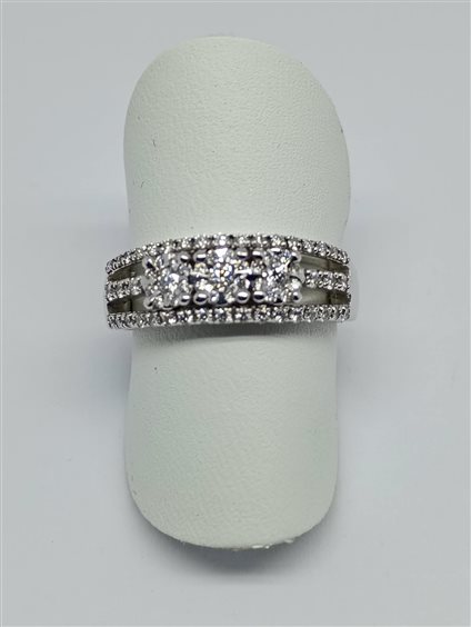 Anello Bibigi Donna Marlene in Oro bianco Diamante 0.44 Ct AN0535B - AN0535B